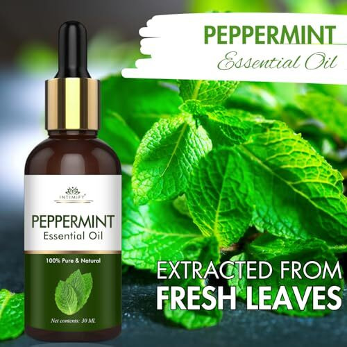 Intimify Peppermint Oil, Peppermint Essential Oil, For Rats, Hair Growth, Cold, For Ants & Insects (30 Ml)