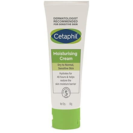 Cetaphil Moisturising Cream 80G And Gentle Skin Cleanser 125 Ml Combo