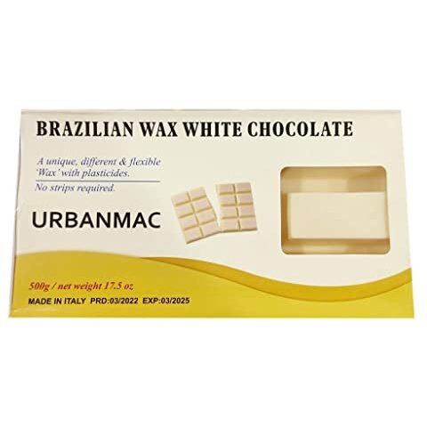 Urbanmac Women Brazilian White Chocolate For Face Wax 500Gm