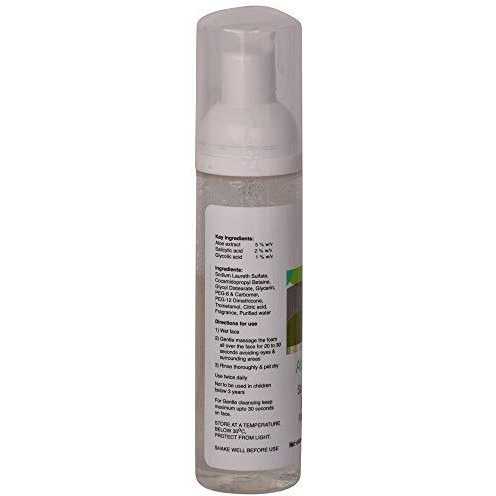 Ahaglow S - Bottle Of 60Ml Foaming Face Wash With Aloe Extract And Salicylic Acid