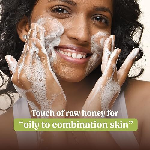 Vilvah Store Honeyfix Facewash | For Normal To Oily & Acne Prone Skin | | No Silicones, No Parabens, No Sulfates | Men & Women | 100Ml