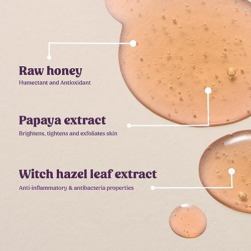 Vilvah Store Honeyfix Facewash | For Normal To Oily & Acne Prone Skin | | No Silicones, No Parabens, No Sulfates | Men & Women | 100Ml