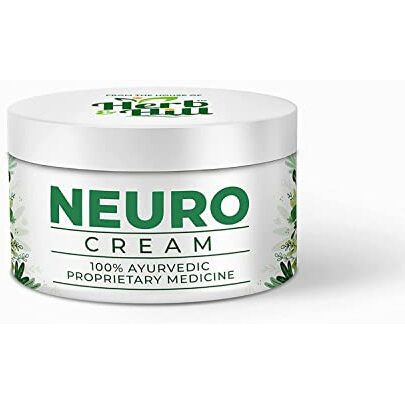 Herb & Hill Neuro Cream | Ayurvedic Cream For Better Circulation In Hands & Legs | Hand & Leg Massage Cream - 50 Gms.