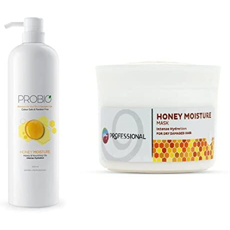 Godrej Professional Honey Moisture Shampoo 1000 Ml And Mask 500 Gram