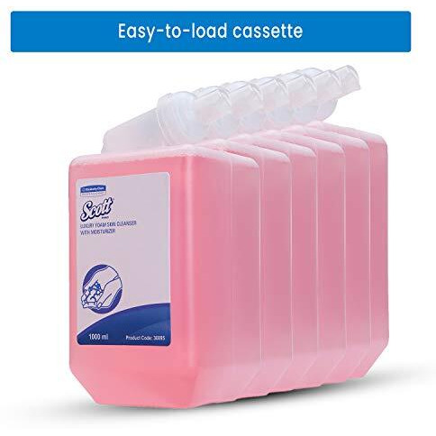 Scott Luxury Foam Soap For Hotels And Offices By Kimberly Clark-30895 A (1L)-Pack Of 6
