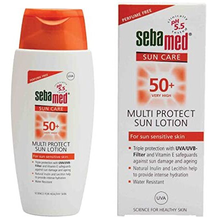 Sebamed Sunscreen Spf 50 Lotion 150Ml - Dry