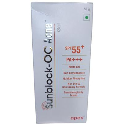 Sunblock Oc Sunscreen Spf 45 (Pack Of 50 Gm),All
