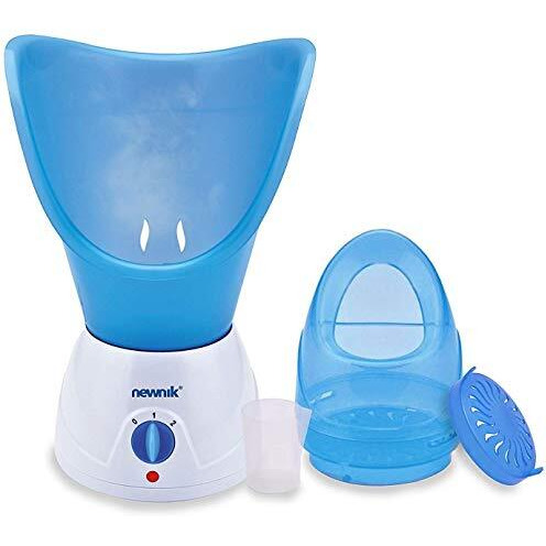 Newnik V108 Facial Vaporizer & Steamer For Cold And Cough, Facial Vaporizer Steamer, Steam Inhaler Machine, Steamer For Facial With 1 Year Warranty.