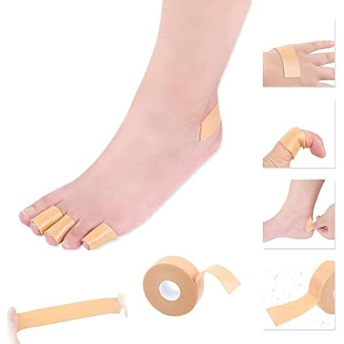 Alokah Multipurpose Waterproof Rolls Foot Care Sticker Heel Grip Tape Hand Foot Care Protector Anti Slip Feet Pad Heel Insole Cushion Shoe Insert For Skin Tape (Multi)