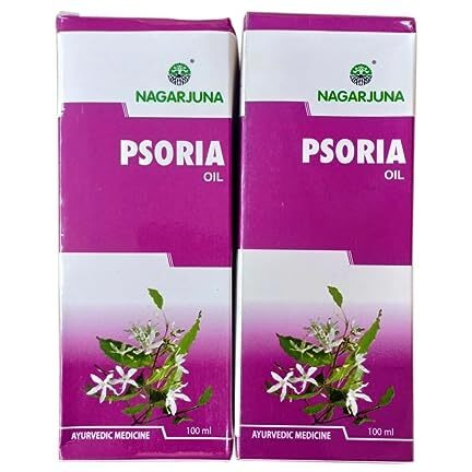Nagarjuna Psoria Oil (100Ml) (Pack Of 2)