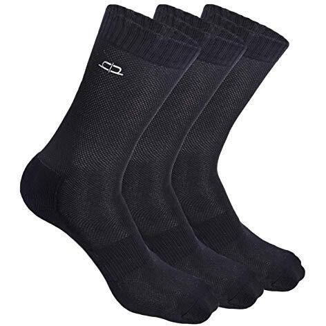 Heelium Bamboo Socks For Men | Crew Socks | Formal & Office Wear | Odour Free & Breathable | 3X Softer Than Cotton Socks