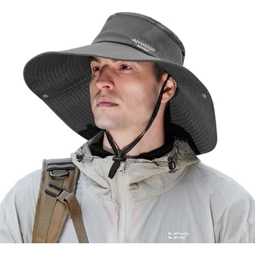 Proberos Upf50+ Sun Hat For Men Women, Grey