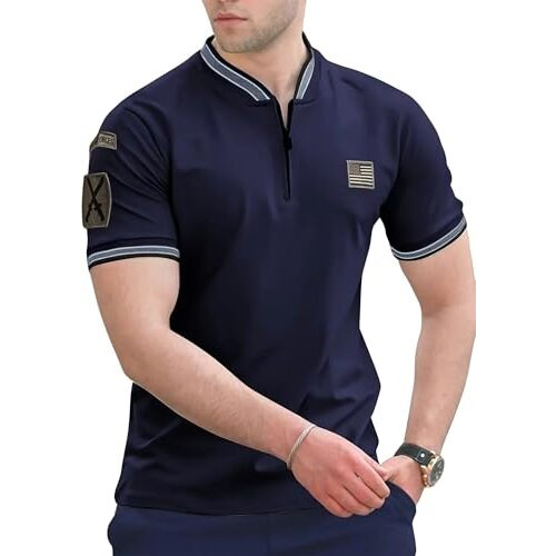 Lymio Men T-Shirt || T-Shirt For Men || Polo T Shirt || T-Shirt (Polo-53-Blue-Xl)