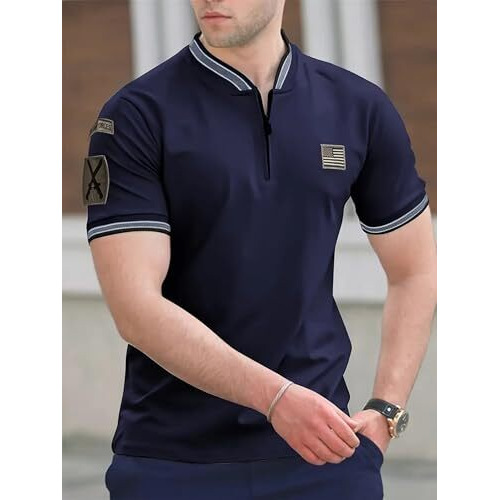 Lymio Men T-Shirt || T-Shirt For Men || Polo T Shirt || T-Shirt (Polo-53-Blue-Xl)