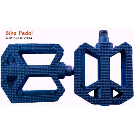 Wavva Abs Strong Plastic Cycle Bicycle Pedal Set For Mtb Mountain Senior Ranger Bikes Free Size With Axle For All Cycles (Black) We Deals In Quality Product Only.