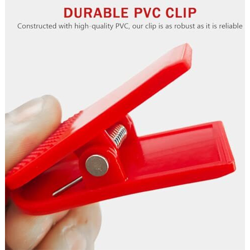 Proberos Treadmill Safety Magnet Key With Clip, Safety Key For Treadmill, Treadmill Key Red For Enhanced Gym & Home Fitness Safety - Compact, Lightweight & Easy To Use