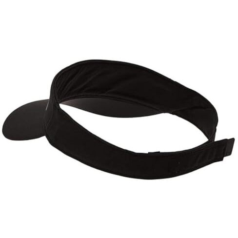 Nora Nico Unisex Cotton Stylish Adjustable Sun Visor, Sun Uv Protection Cap-Black