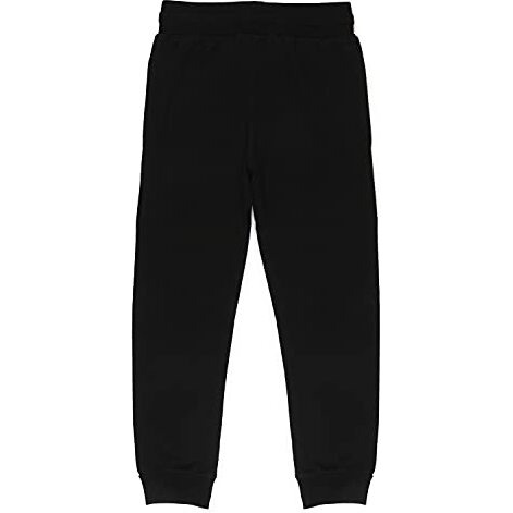 Alan Jones Clothing Boy's Colorblock Regular Mid Rise Joggers Track Pants (Black_13 Years-14 Years)