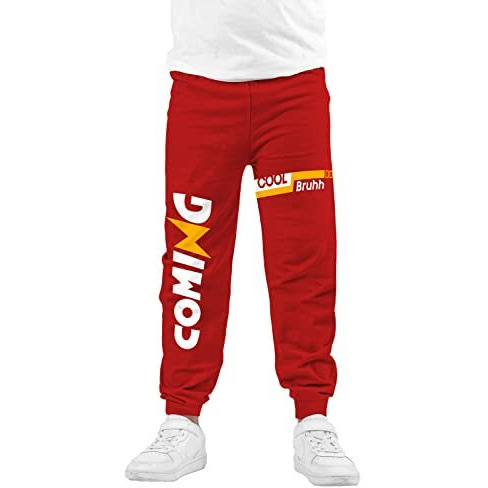 Kyda Kids Boys 100% Cotton Printed Track Pants - (Pack Of 4)