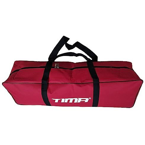 Tima Polyester, Rayon Team And Individual Cricket Kit Bag (Red)