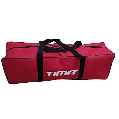 Tima Polyester, Rayon Team And Individual Cricket Kit Bag (Red)