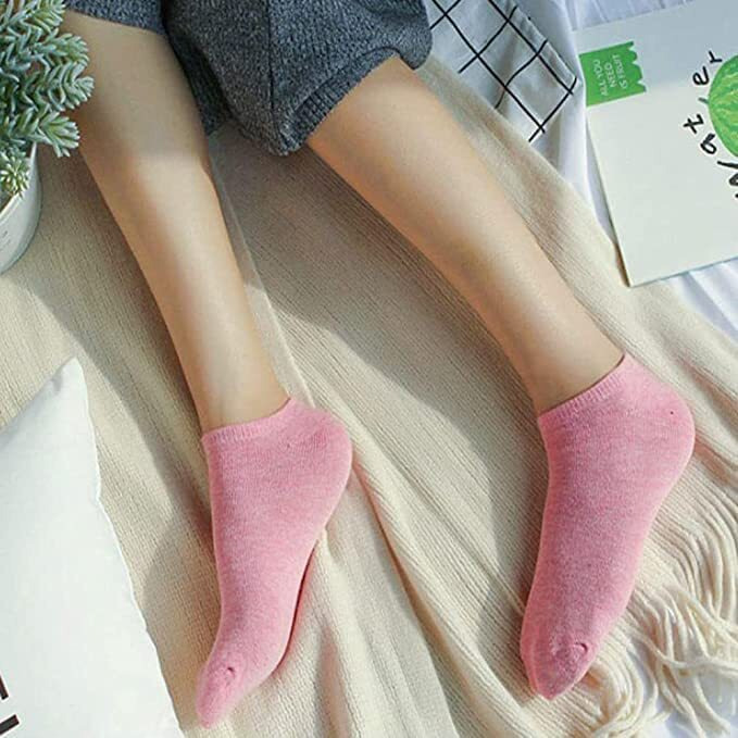 Me Stores Women Cotton Ankle Length Socks Sports Socks Cotton Socks (Pack Of 5 Pairs)