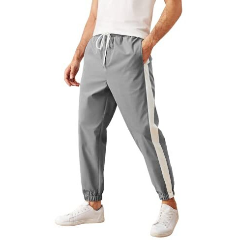 Track Pant For Men || Track Pants || Lycra Full Elastic Jogger Track Pant (Tp-02-Grey-Xl)