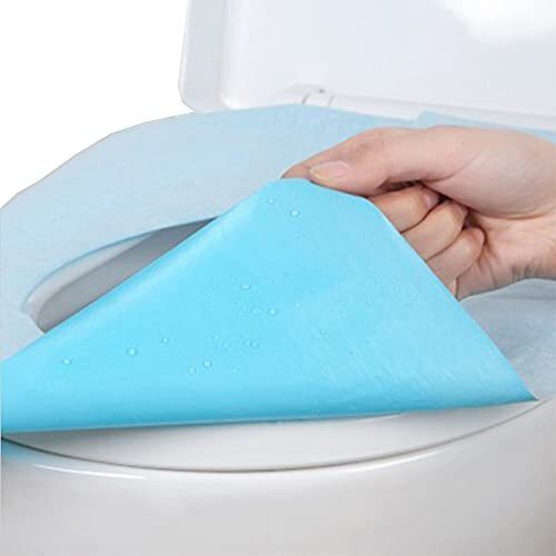 Mosquick Waterproof Toilet Seat Covers Protect From Germs, Bacteria & Skin Infection - Pack Of 10 Sheets
