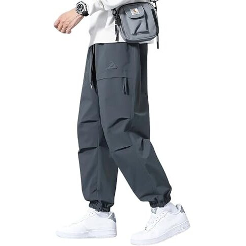 Lymio Track Pant For Men || Track Pants || Plain Track Pant (Tp-56-L) Grey