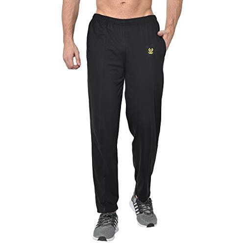 Mack Jonney Men Regular Fit Trackpants(Multicolor_X-Large_Pack Of 2)-D10_Mlg_Blk-0002-Xl