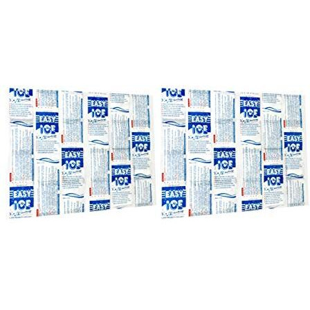 Easy Ice Large Cooler/Chiller For Ice Box. Flexible Even After Freezing,Compact&Space Saving. Reusable For Years. Pack Of 2 Sheets Each 14 X 10 Inch.