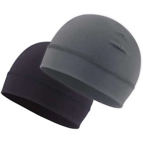 Helmet Liner Sweat Wicking Dry-Fit Skull Cap For Men - Cycling Skull Cap, Head Caps For Men, Fits Under Helmet Liner For Motorcycle