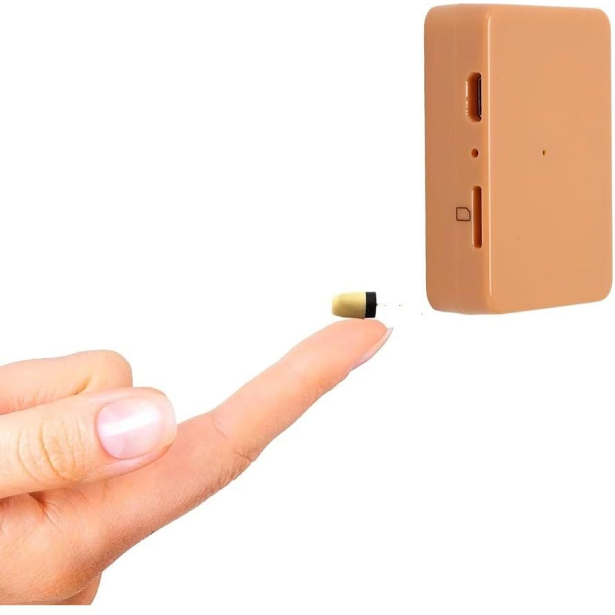Safetynet Gsm Box Full Hd With Clear Voice With Dual Way Talking Invisible Earpiece With Gsm Box Transmitter With Free Earpiece Cell