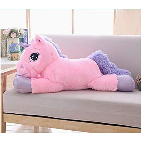 Eitheo Cute Unicorn Stuffed Animal Toy For Girls - Big Size Plush Soft Toy (100 Cm/3 Feet) Gift And Hanging Toddler Plush Toy - Pink