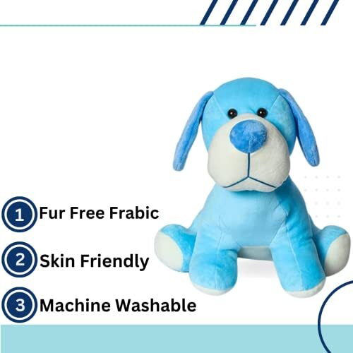 Ultra 12 Inch Adoring Swan Blue Stuffed Soft Plush Toy For Kids In Black | Animal Toy Birthday | Anniversary | Christmas | Diwali | Home Decor