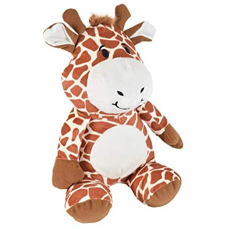Ultra 9 Inch Cute Stuffed Sitting Giraffe Fully Stuffed Soft Premium Plush For Kids In Brown | Snuggling And Playtime | Animal Toy | Birthday Gift | Anniversary | Christmas | Diwali | Home Decor