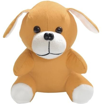 Ultra 07 Inch Cute Adorable Dog Fully Stuffed Soft Plush Toy For Kids & Adults In Brown Perfect For Snuggling And Playtime Animal Toy Gift Birthday Anniversary Christmas Diwali Home Decor
