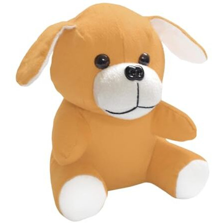 Ultra 07 Inch Cute Adorable Dog Fully Stuffed Soft Plush Toy For Kids & Adults In Brown Perfect For Snuggling And Playtime Animal Toy Gift Birthday Anniversary Christmas Diwali Home Decor