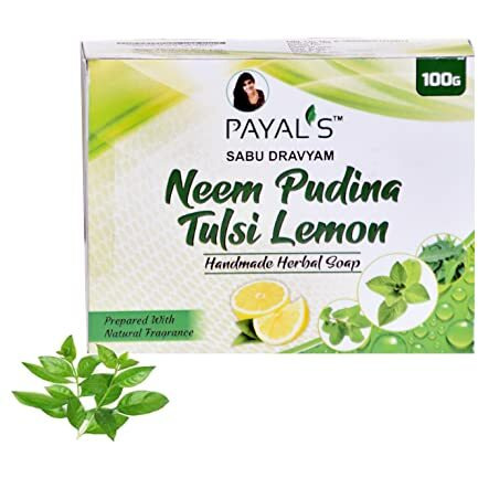 Payal's Herbal Soap - Neem Pudina Tulsi Lemon