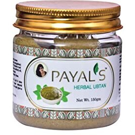 Payal's Herbal Ubtan 150G|Natural Herbal Ubtan For Women|Helps Brighten Up Your Skin And Retain Its Tenderness|Sulfate & Paraben Free|No Color, Perfume Powder