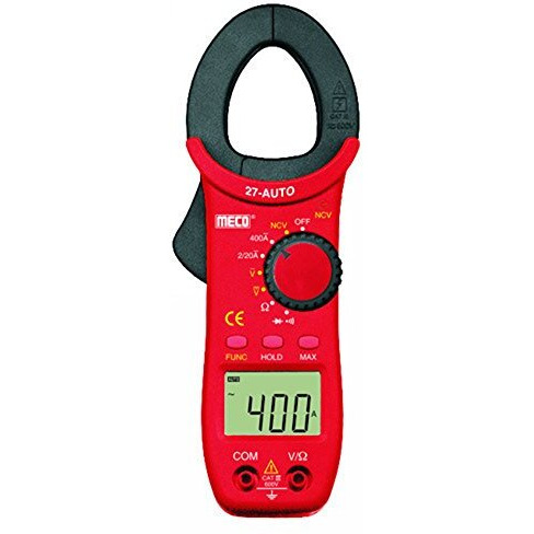 Meco 27-Auto Digital Clamp Meter, Red