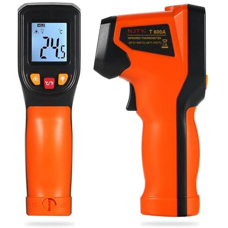 Amicisense Infrared Thermometer For Industrial Use With 0.5Sec Fast Measurement & Auto-Shut, -50C To 600C Laser Temperature Measuring Device