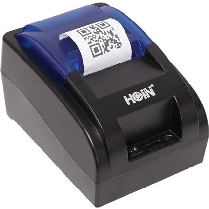 Original Hoin Kiosk Receipt/Pos Bill Printing Support 58Mm Bis Certified Usb Thermal Printer. (1 Year Warranty). No Bluetooth.
