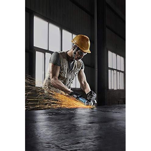 Bosch Gws 900-125 S Heavy Duty Electric Angle Grinder, 900W, M14, 11,000 Rpm, Variable Speed, Lockable Switch, Restart Protection, 1.9 Kg +4 Bosch Accessories, 1 Year Warranty