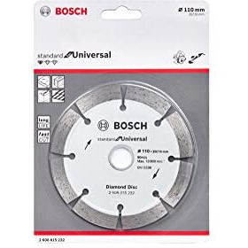 Bosch Professional Marble Cutting Blade/Diamond Blade, 4 Inch/ 100Mm, 20Mm Bore With 10Mm Segment Height, Pack Of 1