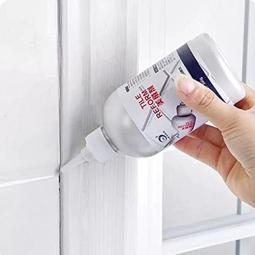 Kitssential 2025 Tiles Gap Filler Waterproof Crack Grout Gap Filler Agent Water Resistant Silicone Sealant For Diy Home Sink Gaps/Grouts Repair Filler Tube Paste For Kitchen, Bathroom (Bottle 280 Ml)