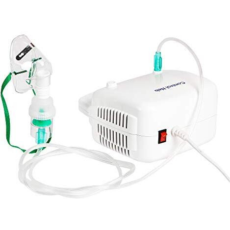 Control D Compressor Piston Nebulizer With Adult & Child Kits, White