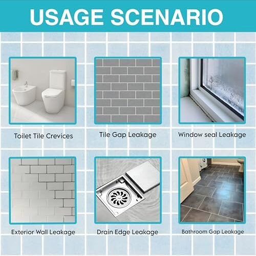 Ds Care Tile Gap Filler  Gap Sealant, Grout, White Cement Paste Tube, Gap Filler For Walls And Joints, Waterproof Sealant, Tile Gap Filler Tube For Kitchen & Bathroom (280 Ml)
