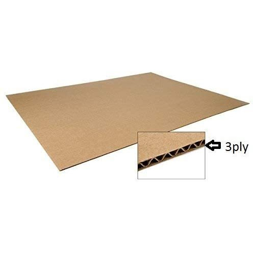 Shri Ram Packaging 3 Ply Brown Packing Corrugated Box (4.5X4.5X2 Inches) Length 4.5 Inch Width 4.5 Inch Height 2 Inch Pack Of 50