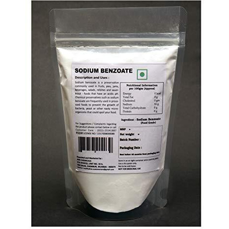 Healthyhive Sodium Benzoate Powder (250 Grams)